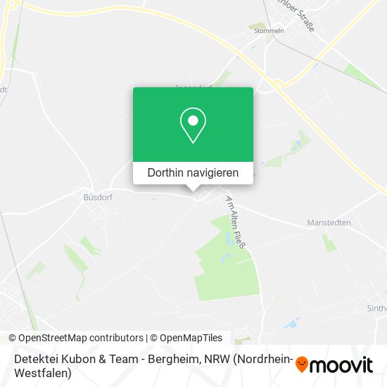 Detektei Kubon & Team - Bergheim Karte