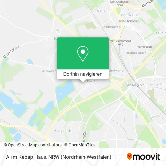 Ali'm Kebap Haus Karte