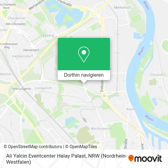 Ali Yalcin Eventcenter Halay Palast Karte