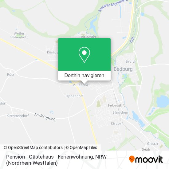 Pension - Gästehaus - Ferienwohnung Karte