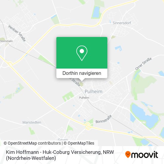 Kim Hoffmann - Huk-Coburg Versicherung Karte
