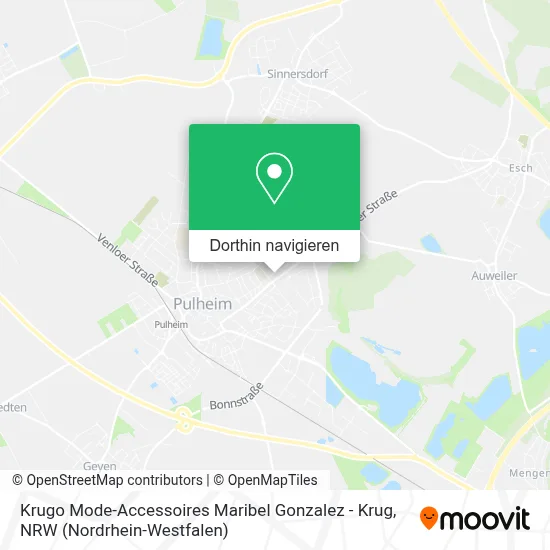 Krugo Mode-Accessoires Maribel Gonzalez - Krug Karte
