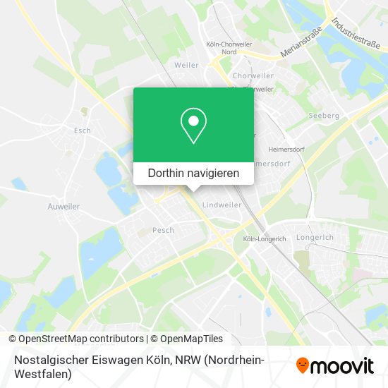 Nostalgischer Eiswagen Köln Karte