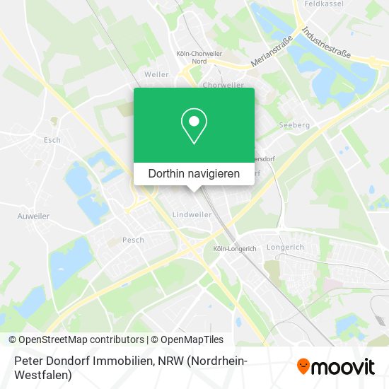 Peter Dondorf Immobilien Karte