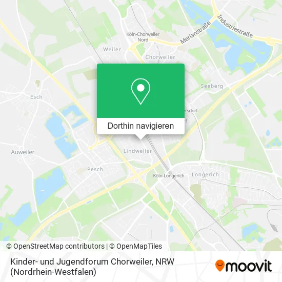 Kinder- und Jugendforum Chorweiler Karte