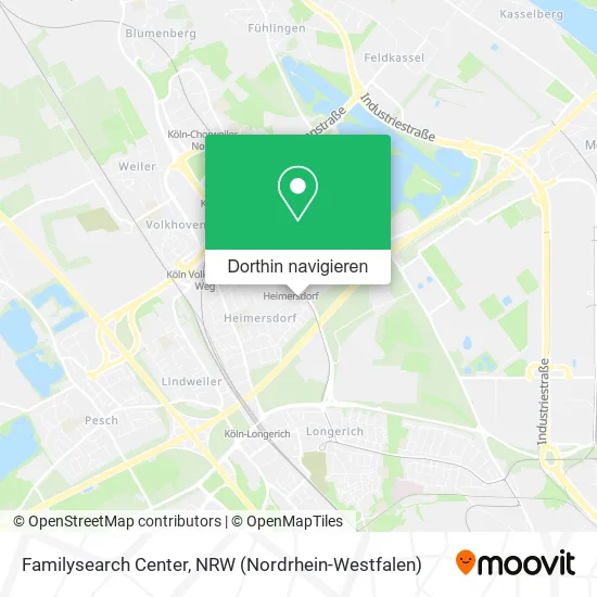 Familysearch Center Karte