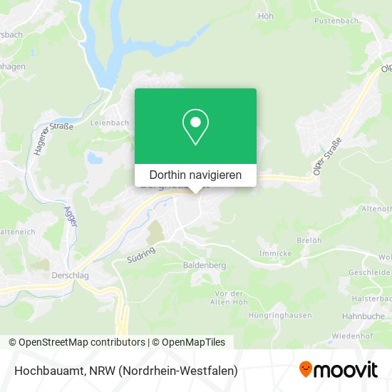 Hochbauamt Karte