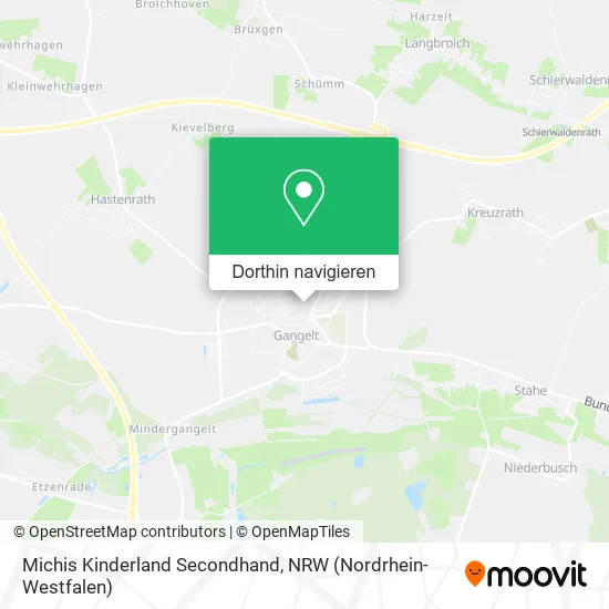 Michis Kinderland Secondhand Karte