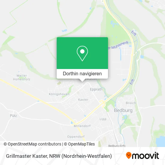 Grillmaster Kaster Karte