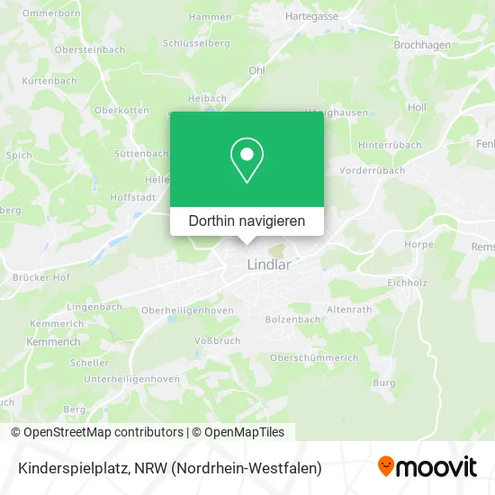 Kinderspielplatz Karte