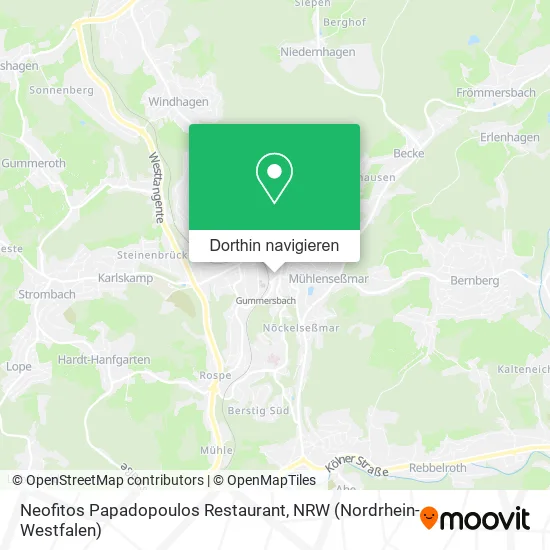 Neofitos Papadopoulos Restaurant Karte