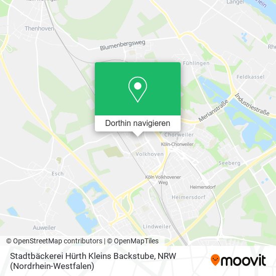 Stadtbäckerei Hürth Kleins Backstube Karte