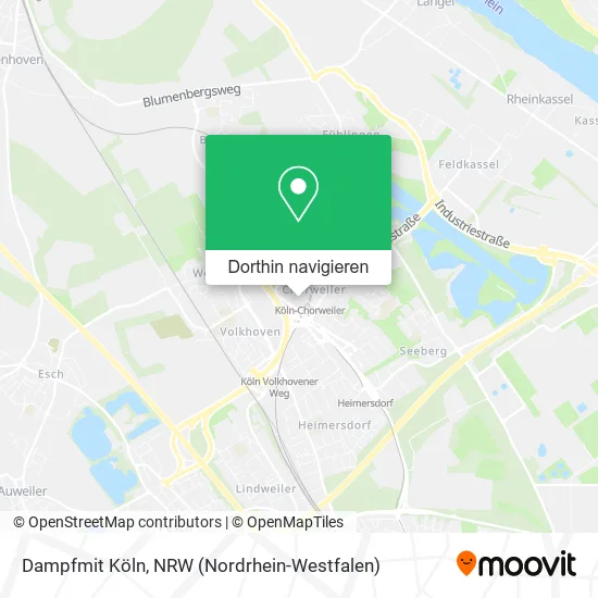 Dampfmit Köln Karte