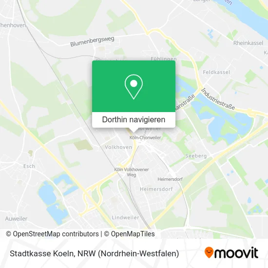 Stadtkasse Koeln Karte