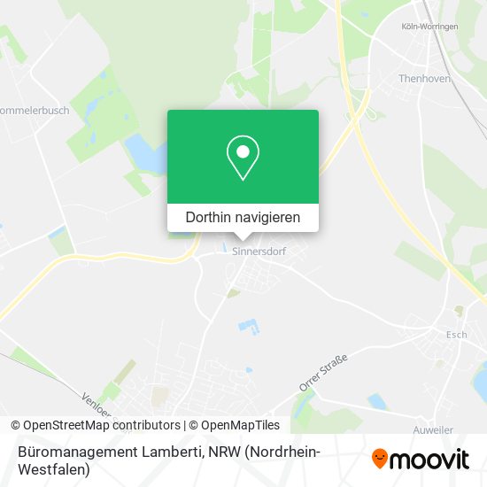 Büromanagement Lamberti Karte