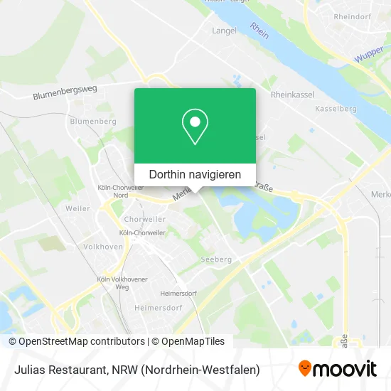 Julias Restaurant Karte