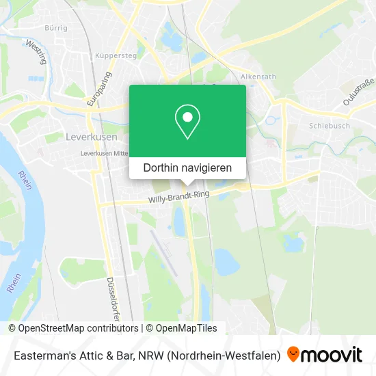 Easterman's Attic & Bar Karte