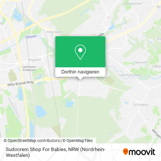 Sudocrem Shop For Babies Karte