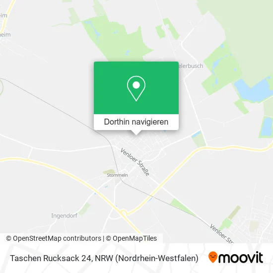 Taschen Rucksack 24 Karte