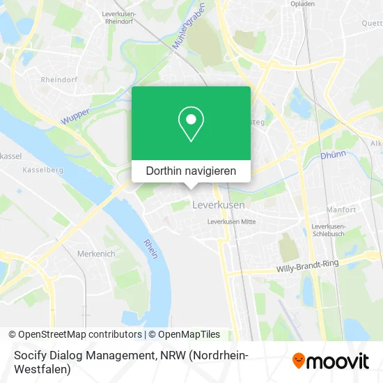 Socify Dialog Management Karte