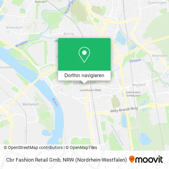 Cbr Fashion Retail Gmb Karte