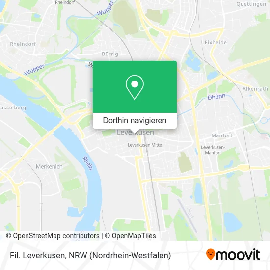 Fil. Leverkusen Karte