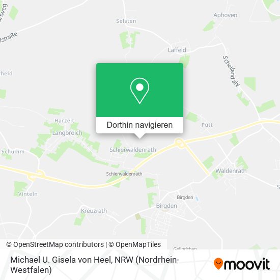 Michael U. Gisela von Heel Karte