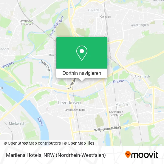 Marilena Hotels Karte