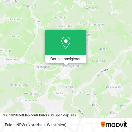 Fulda Karte