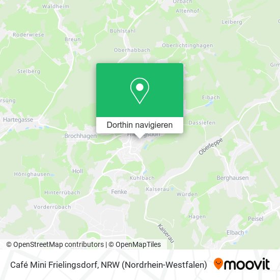 Café Mini Frielingsdorf Karte
