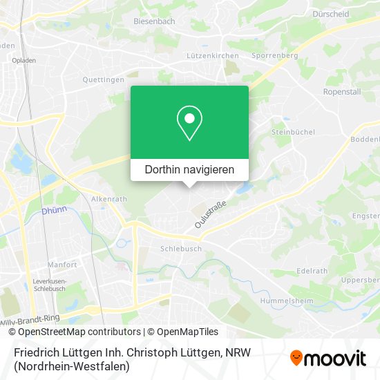 Friedrich Lüttgen Inh. Christoph Lüttgen Karte