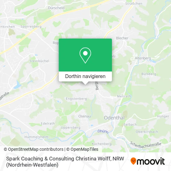 Spark Coaching & Consulting Christina Wolff Karte