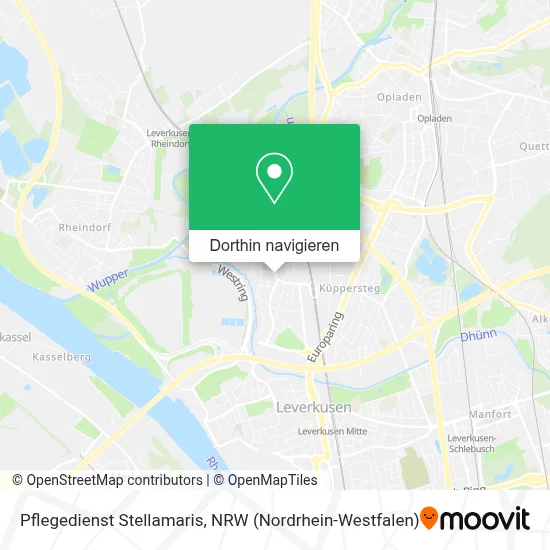 Pflegedienst Stellamaris Karte