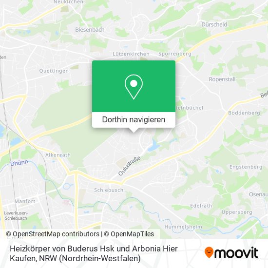 Heizkörper von Buderus Hsk und Arbonia Hier Kaufen Karte