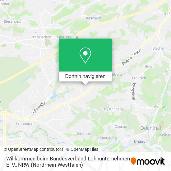 Willkommen beim Bundesverband Lohnunternehmen E. V. Karte