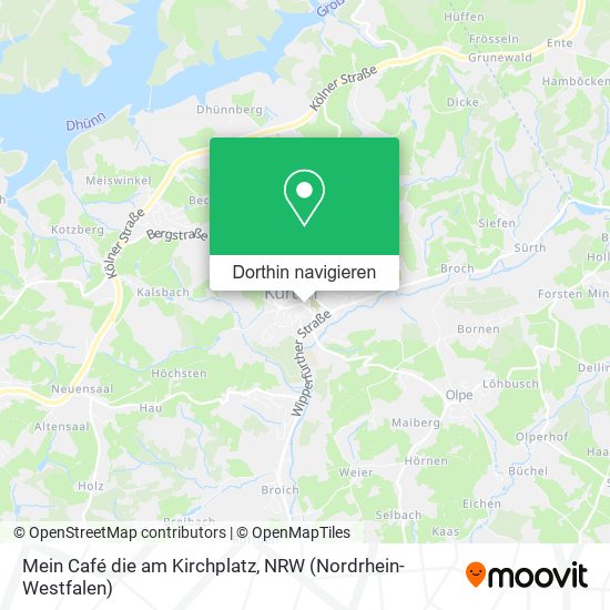 Mein Café die am Kirchplatz Karte
