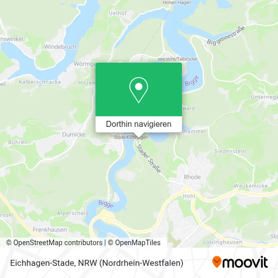 Eichhagen-Stade Karte