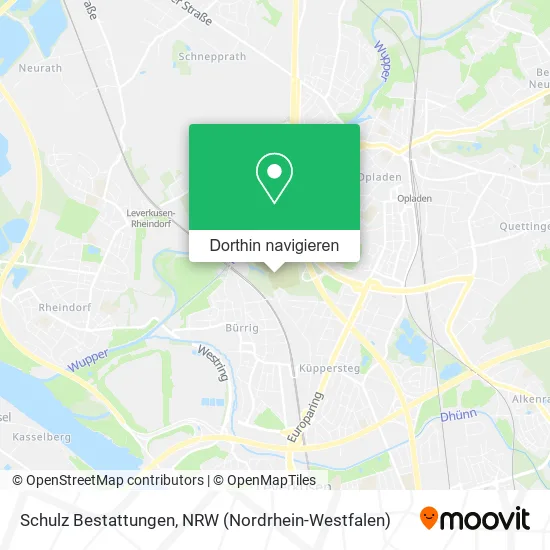 Schulz Bestattungen Karte