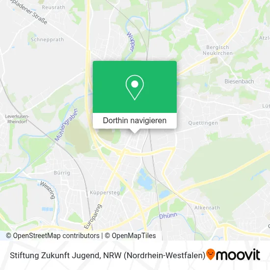 Stiftung Zukunft Jugend Karte