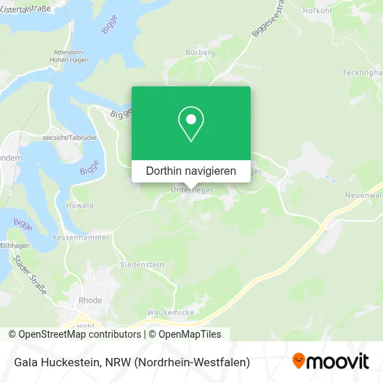 Gala Huckestein Karte