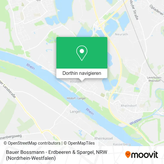 Bauer Bossmann - Erdbeeren & Spargel Karte