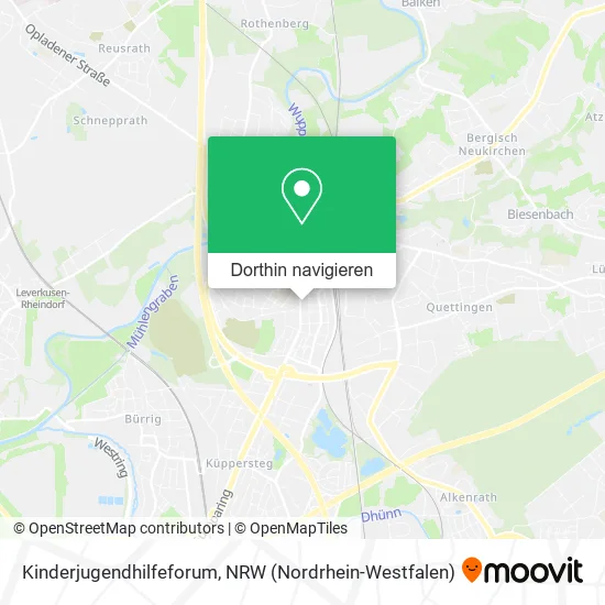 Kinderjugendhilfeforum Karte