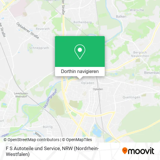 F S Autoteile und Service Karte