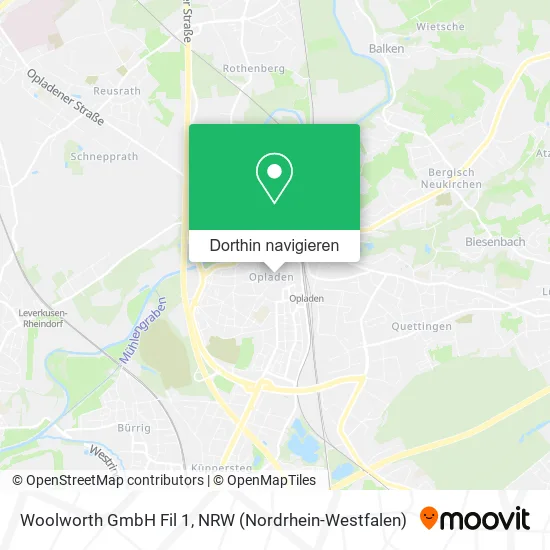 Woolworth GmbH Fil 1 Karte