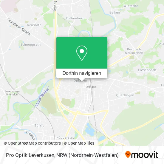 Pro Optik Leverkusen Karte