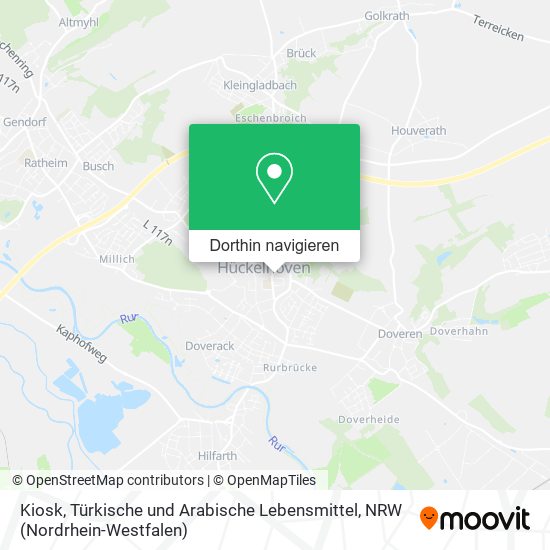 Kiosk, Türkische und Arabische Lebensmittel Karte