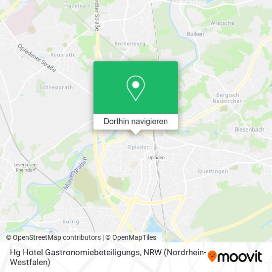 Hg Hotel Gastronomiebeteiligungs Karte
