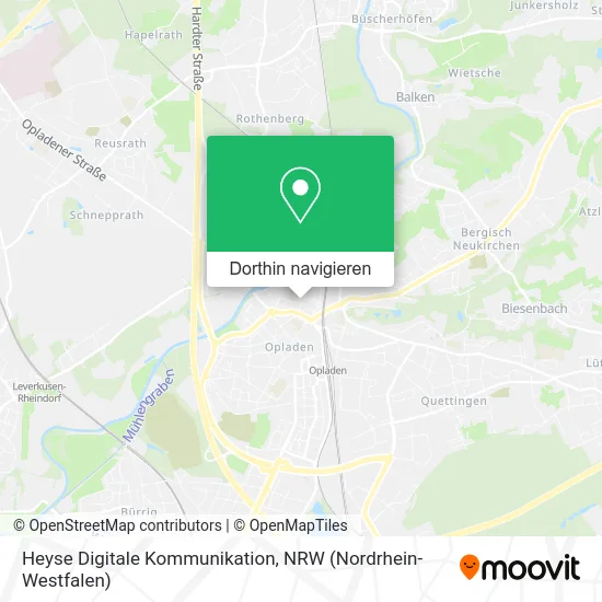 Heyse Digitale Kommunikation Karte