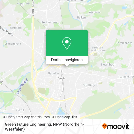 Green Future Engineering Karte