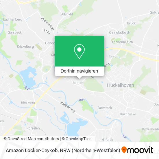 Amazon Locker-Ceykob Karte